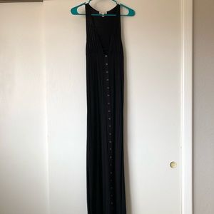 Silence + Noise black tank maxi dress
